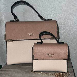 Dune London Two-Tone Handbag Set